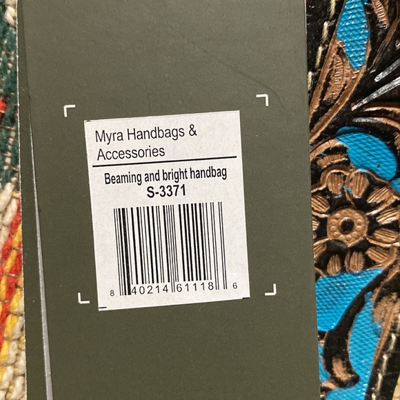 MYRA BAG BEAMING & BRIGHT HAND-TOOLED - Picture 9 of 9